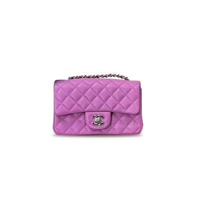 CHANEL MASTER CF CAVIAR QUILTED LARGE MINI CHAIN BAG (20*12*6cm) 